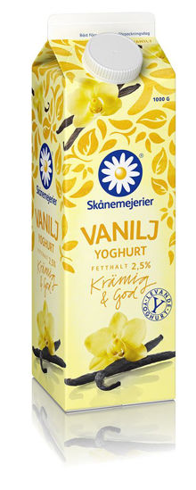 Picture of YOGHURT VANILJ 2,5% 10X1L