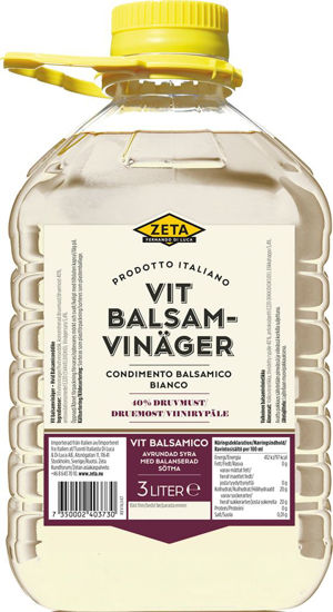 Picture of VINÄGER BALSAM VIT 4X3L