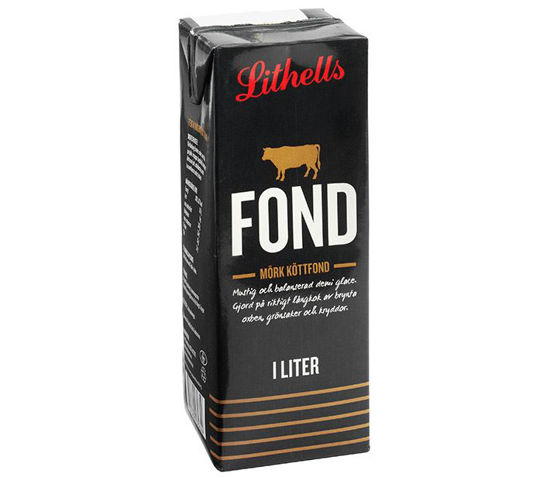 Picture of FOND KÖTT MÖRK 6X1L